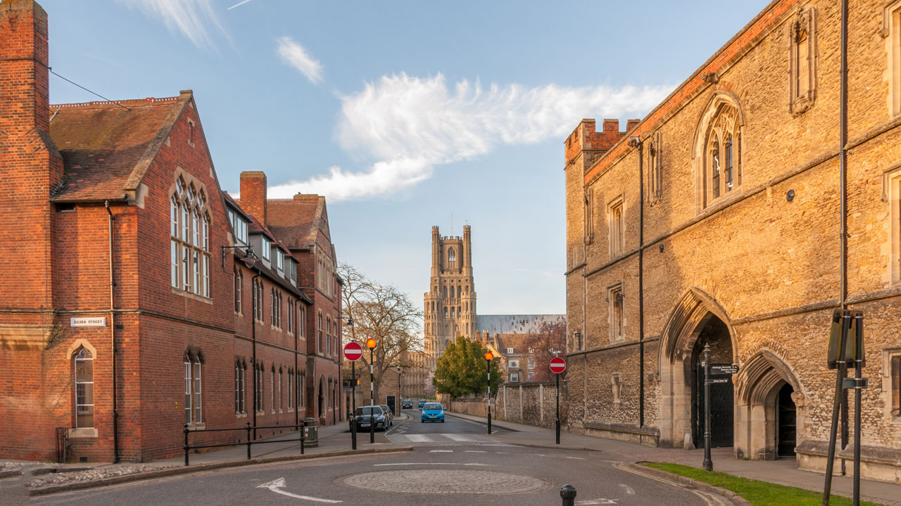 Ely Cathedral, The Gallery modern photo