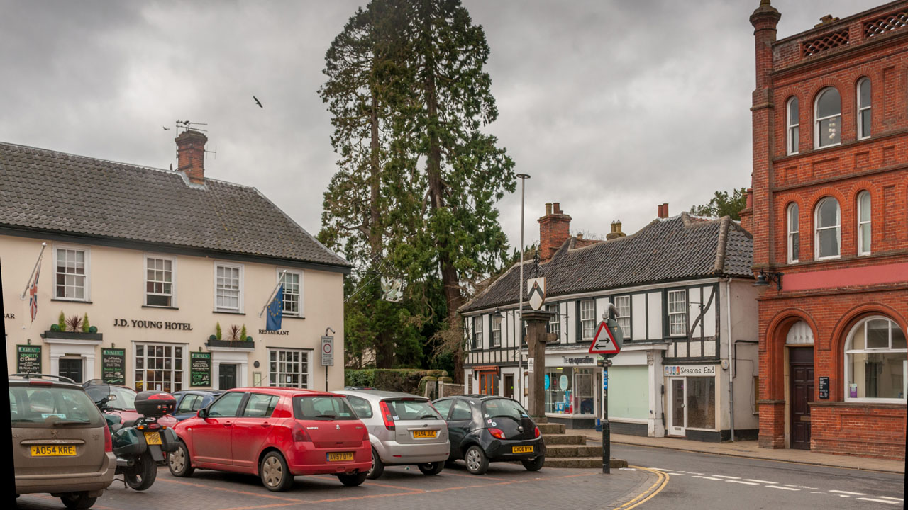 Market Street, Church Street modern photo