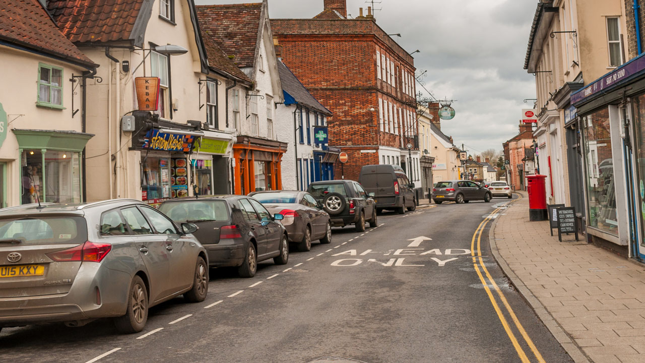 The Thoroughfare modern photo