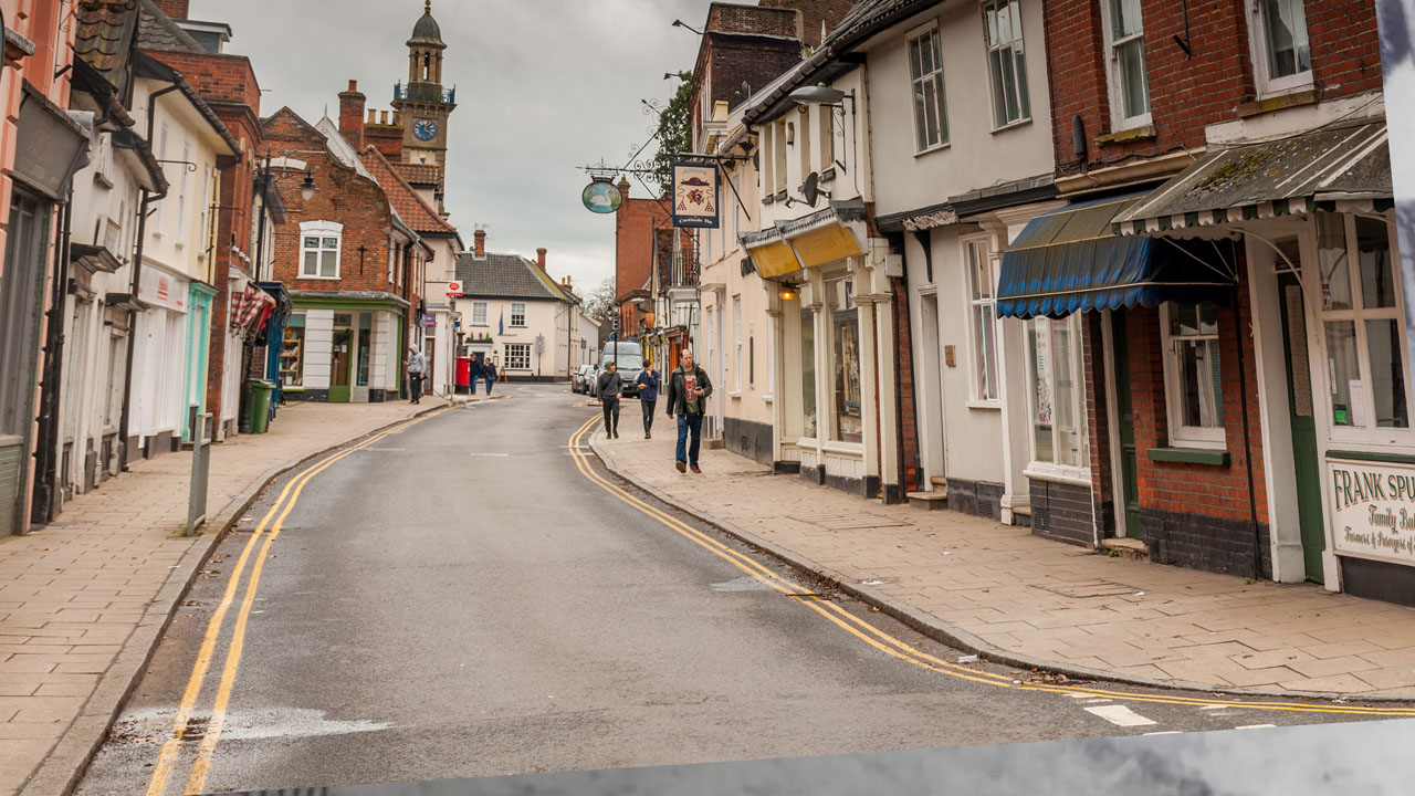 The Thoroughfare modern photo