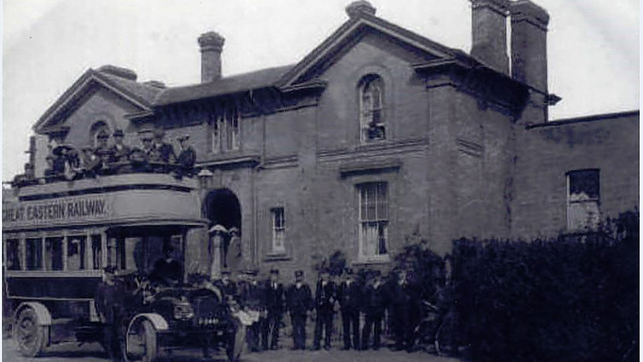 Station Road historical photo