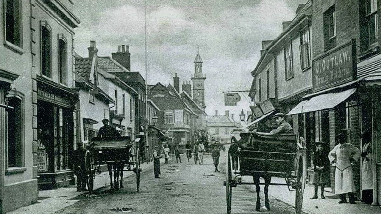 The Thoroughfare historical photo