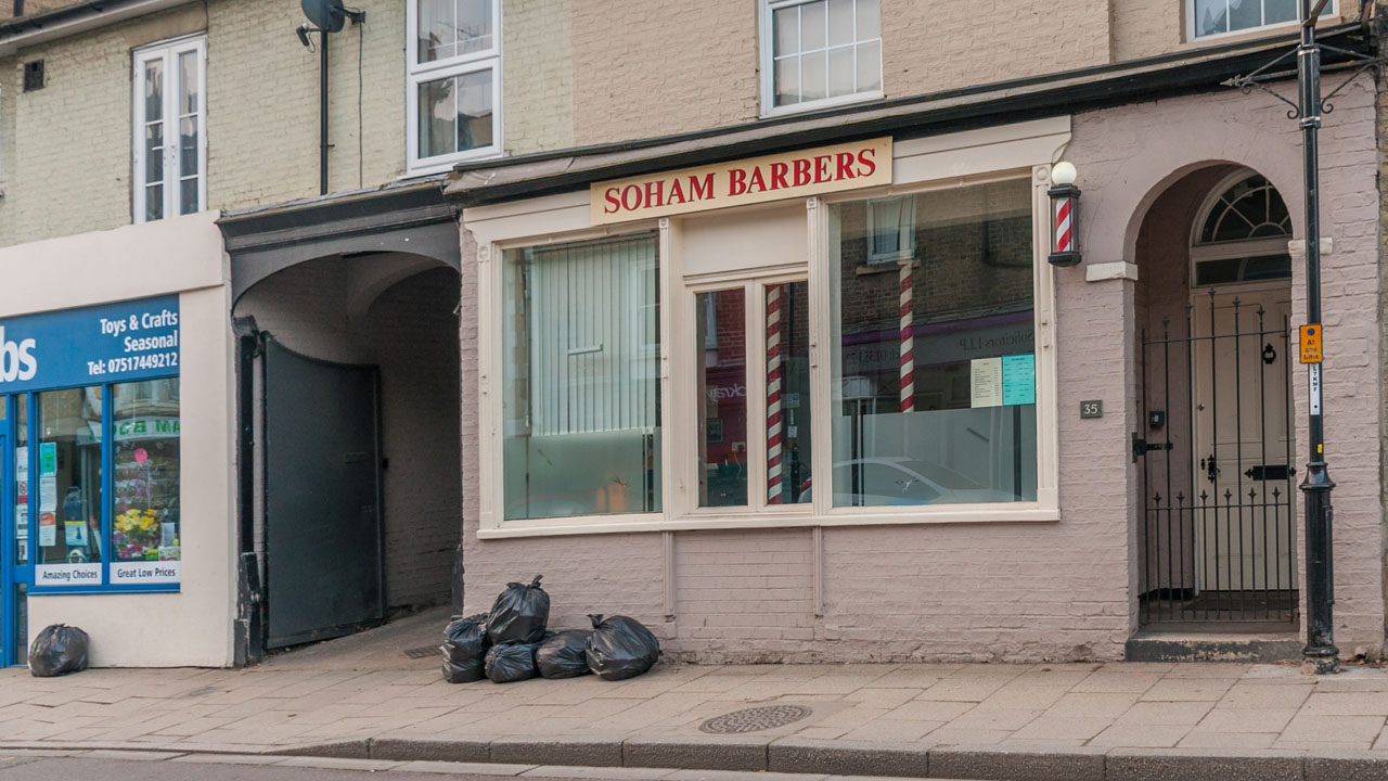 Soham Barbers, High Street modern photo