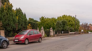 Cemetery, Fordham Road modern photo thumbnail